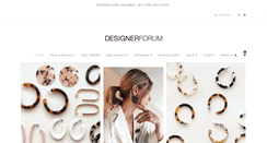 Desktop Screenshot of designerforum.com.au