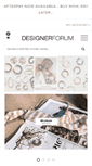 Mobile Screenshot of designerforum.com.au